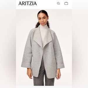 Aritzia Wilfred Free Chandelle Jacket XXS Grey